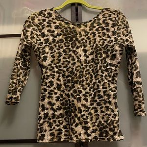 ⚡️Leopard long sleeve top ⚡️